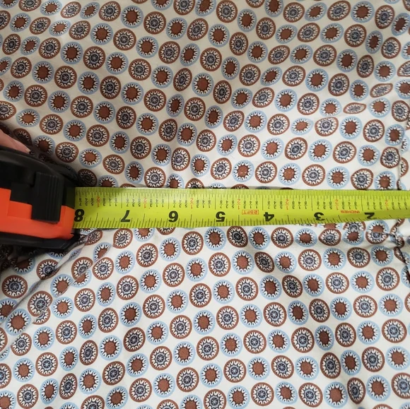 J. Crew. City Fit Crop Pants with Design. Size 6. Crop. Trousers. Brown … - Picture 7 of 8